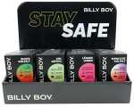 BILLY BOY Kondome Billy Boy 3er im Display 4-fach sort.