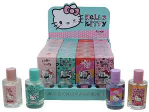 HELLO KITTY Parfüm 50ml Disp. Choose your style 2 Lieferumfang 4 Stück sortiert