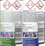 DAN KLORIX Hygienereiniger 1,5 Liter 72er Display