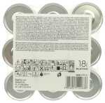 AURA CANDLES Teelichter Duft 18er Orange in Blockpackung