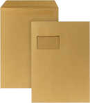Briefumschlag Versand-Tasche DIN C4 mit Fenster