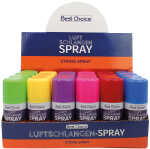 Party Luftschlangenspray 80ml bunte Farben Lieferumfang 6...