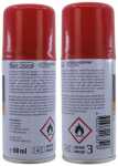 Party Luftschlangenspray 80ml bunte Farben Lieferumfang 6...