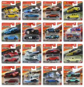 MATCHBOX Matchbox Auto mind. 16 Modelle sort. Metall