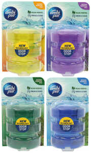 4x AMBI PUR WC Duftspüler Refill 3x55ml sortiert