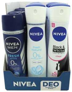 15x NIVEA Deospray 150mlMixkarton