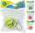 4x Ball 4 5cm ReturnBall mit Gummiseil 4 Fb.sort