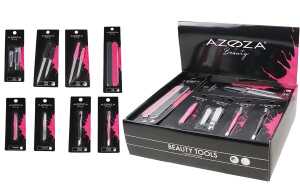 6x AZOZA Beauty-Sortiment Nagelpflege 6fach soriert