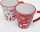 2x Kaffeebecher Rentier 8 7x8 6cm2 Motive sortiertaus