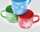 6x Kaffeebecher Snowflake 8 7x8 6cm2 Motive sortiertaus