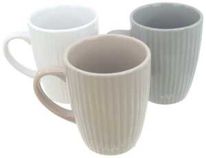 Kaffeebecher Ø8,3cm x 10,7cm hoch, aus feinstem Keramik