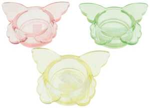 Teelichthalter Sommer 8,5x7,5x2,4cm, Glas