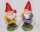 Gartenzwerg 7,7x3,5x2,8cm, aus Polyresin liebevoll
