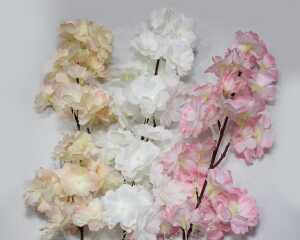 Kirschblüte mit 36 Blüten, 50cm, liebevoll und filigran