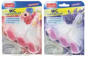 CLEAN WC Duftspüler 39g Blütenfrisch + Lavendel