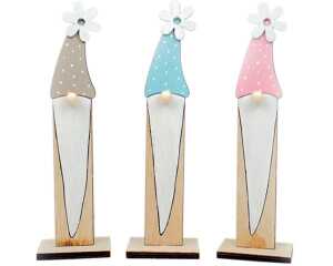 Gartenwichtel 22,5x6,5x4cm, mit langem Bart