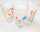 Glas Trinkglas mit tollen Motiven 200ml, 3fach