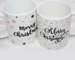 Kaffeebecher Merry Christmas 300ml 9,5x8cm