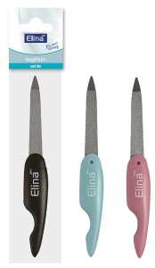 ELINA Nagelfeile klappbar 13,5cm in Cellobeutel