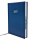 2027 ADINA Buchkalender Chefplaner A5 blau-metallic 1 Tag 1 Seite