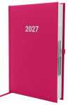 2027 ADINA Buchkalender Chefplaner A5 pink 1 Tag 1 Seite...