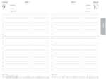 2027 ADINA Buchkalender Chefplaner A5 rot-metallic 1 Tag 1 Seite