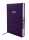 2027 ADINA Buchkalender Chefplaner A5 violett-metallic 1 Tag 1 Seite
