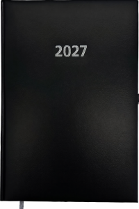 2027 ADINA Wochenkalender A5 1 W= 2S 128 Seiten mit Eckperforation mit Leseband
