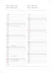 2027 ADINA Wochenkalender A5 1 W= 2S 128 Seiten mit Eckperforation mit Leseband