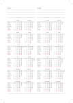 2027 ADINA Wochenkalender A5 1 W= 2S 128 Seiten mit Eckperforation mit Leseband