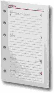 BSB Kalendarium Kalendereinlage Terminplaner Pocket, 2027, ca. A7