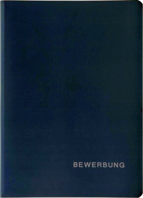 BRUNNEN Bewerbungsmappe blau Soft 102012430