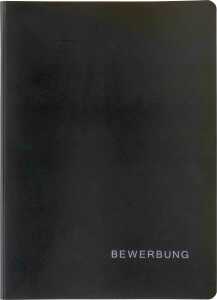 BRUNNEN Bewerbungsmappe schwarz Soft 102012490