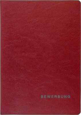 BRUNNEN Bewerbungsmappe rot 2-teilig Karton 102012620