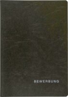 BRUNNEN Bewerbungsmappe schwarz 2-teilig Karton 102012690