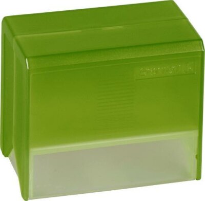 BRUNNEN Karteibox A7 grün transparent 102057152