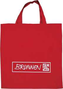 BRUNNEN 1030312 Tragetasche Baumwolle 38 x 42 cm hochwertige Baumwolle
