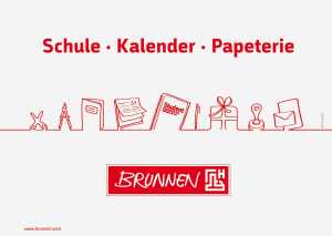 BRUNNEN 1030504 Werbebeutel Papier 24,5 x 34,5 x 4 cm Papier