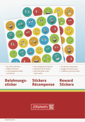 BRUNNEN Stickerblock Smiley A5 103057501