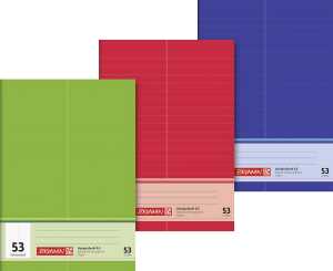 BRUNNEN Vokabelheft A5 32 Blatt Lineatur 53 1043935