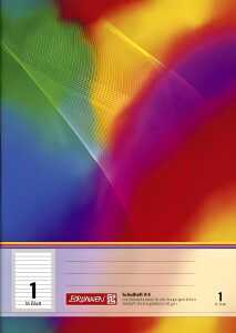 BRUNNEN Schulheft A4 Lineatur 1KVA 16 Blatt 104498102