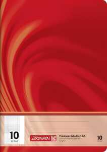 Schulheft A5 Vivendi (32 Blatt 5 mm kariert mit Rand liniert ..