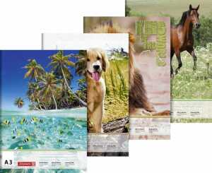 Zeichenblock A3 Tiere 20 Bl 4061947136302
