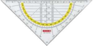 BRUNNEN Geometrie-Dreieck 16cm klar 1049754