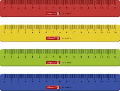 BRUNNEN Lineal 16cm sortiert 104977116