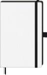 Notizbuch White 12,5 x 19,5 cm unliniert Hard...