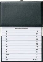 BRUNNEN Telefonregister 16x22cm schwarz Schuppen 106433590