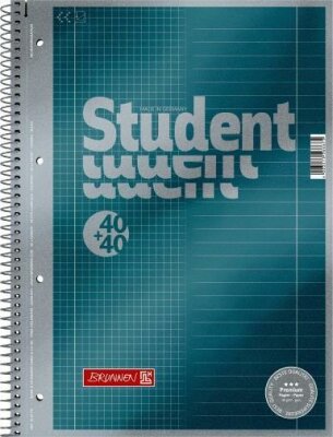 BRUNNEN Collegeblock Duo A4 liniert 28+27 Premium 1067174