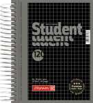 BRUNNEN Collegeblock A6 120 Blatt kariert onyx 4061947155754