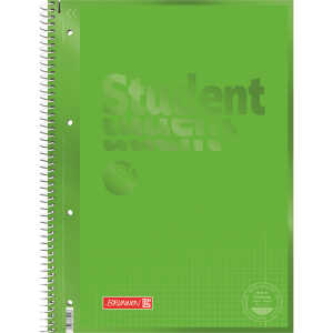 BRUNNEN Collegeblock A4 kiwi Lineatur 28 1067928152
